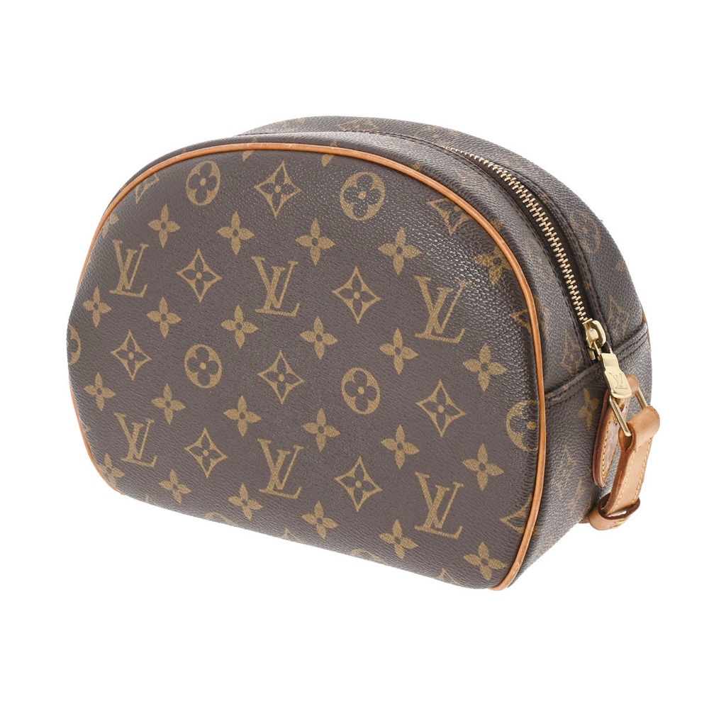 Louis Vuitton Blois Bag Canvas Shoulder Brown Monogram